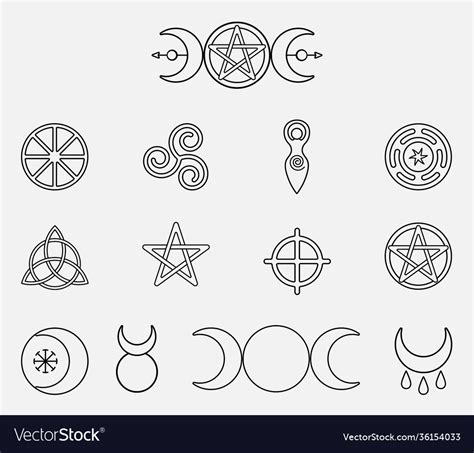 Infuse Your Designs with Wiccan Energy Using Symbolic Fonts
